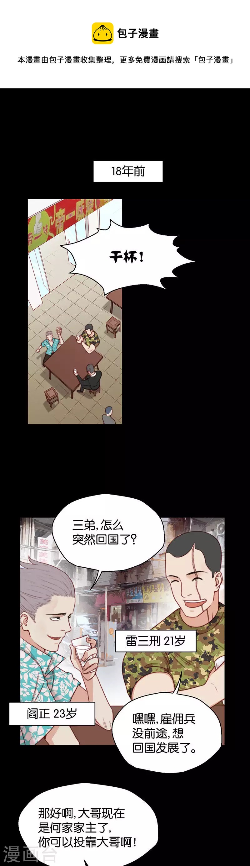 🍝贫王 第144话 三兄弟 第1页