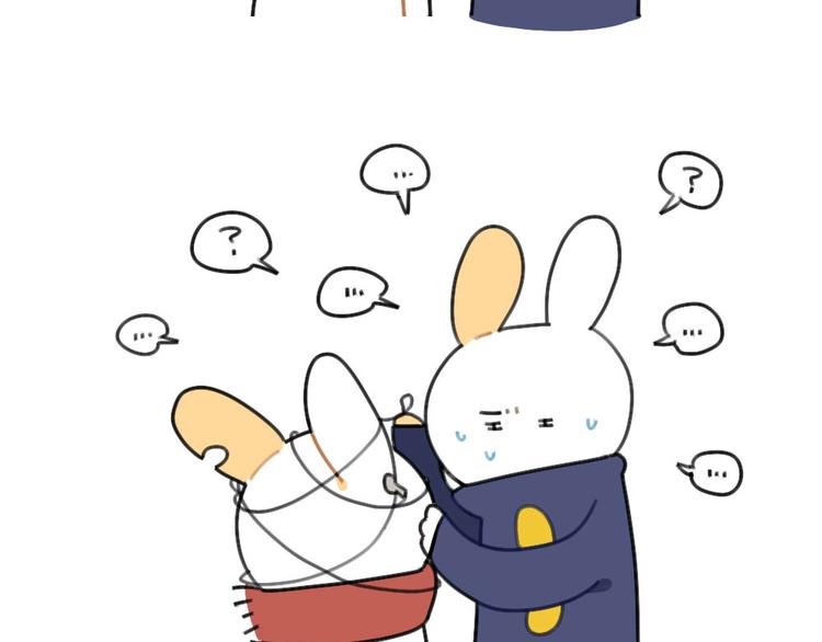 🍝破耳兔 第63话：耳机线缠住，真的很难 第15页