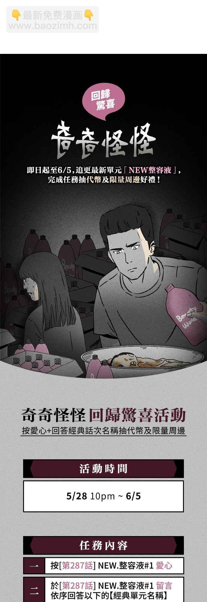 🍛奇奇怪怪 [第287话] NEW.整容液 1 第33页