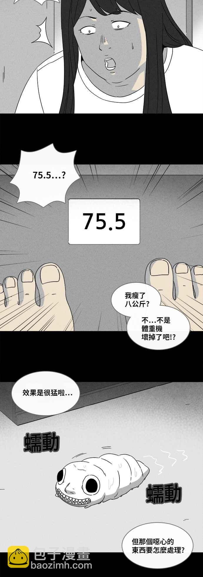 🍛奇奇怪怪 [第354话] 脂肪虫瘦身法 2 第4页