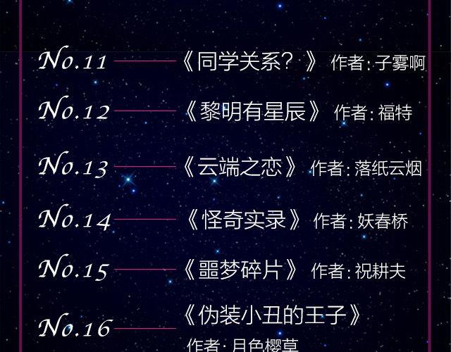 🍛全民打榜 9月作品排行榜 第29页