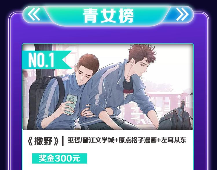 🍛全民打榜 《撒野》获得三榜冠军 第10页