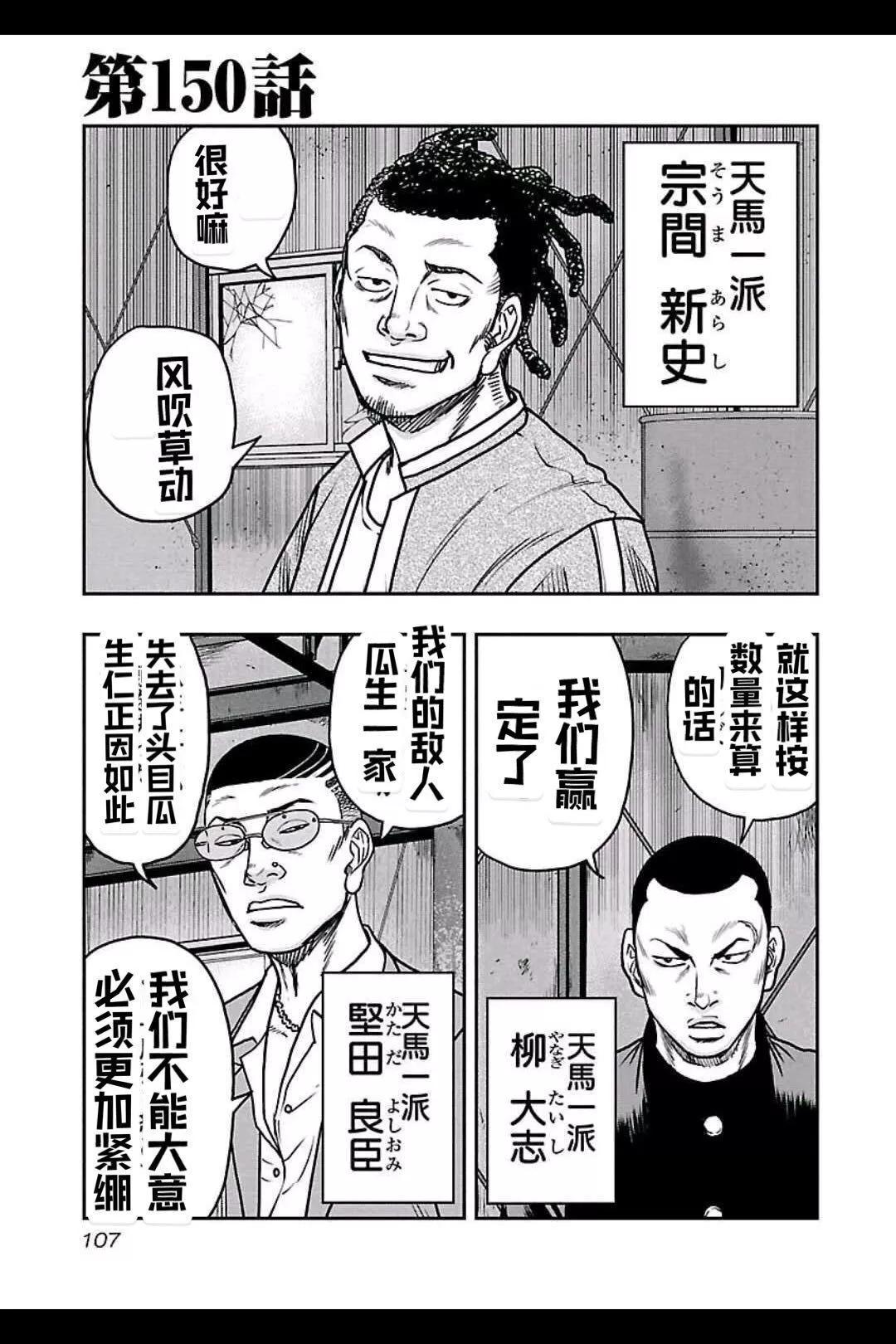 🍤热血高校外传 九头神龙男外传 第150话 第1页