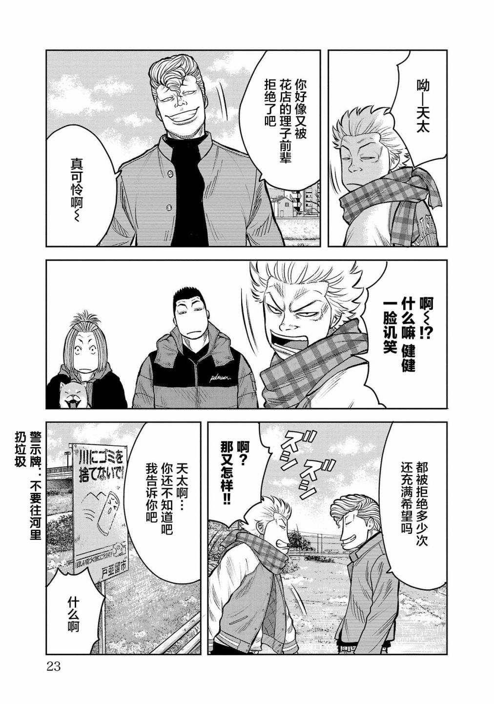 🍤热血高校外传 三六团地 无名的乌鸦们 第01话 第22页