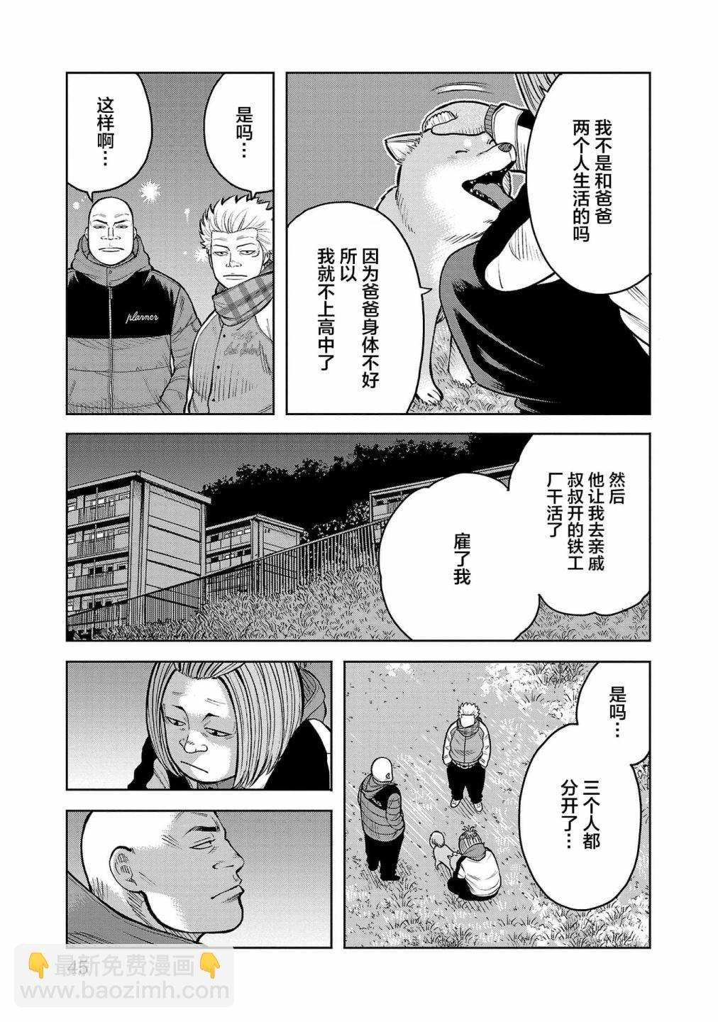 🍤热血高校外传 三六团地 无名的乌鸦们 第01话 第44页