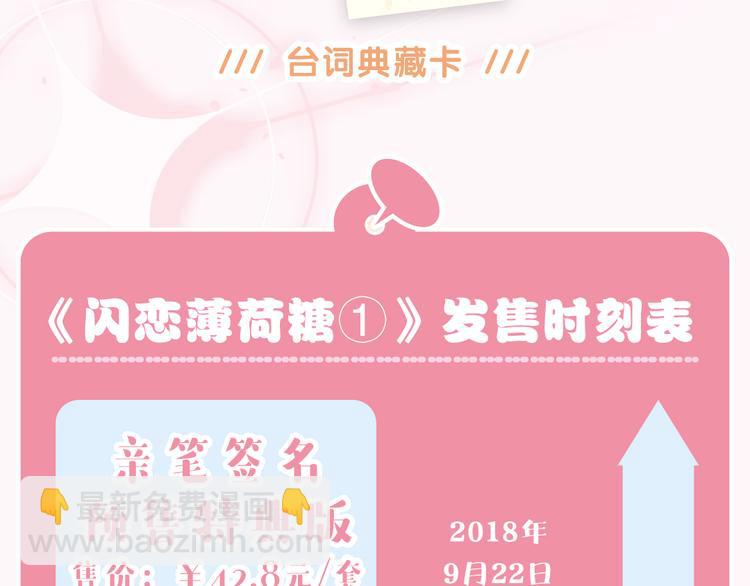 《闪恋薄荷糖》单行本开售啦！-第69话