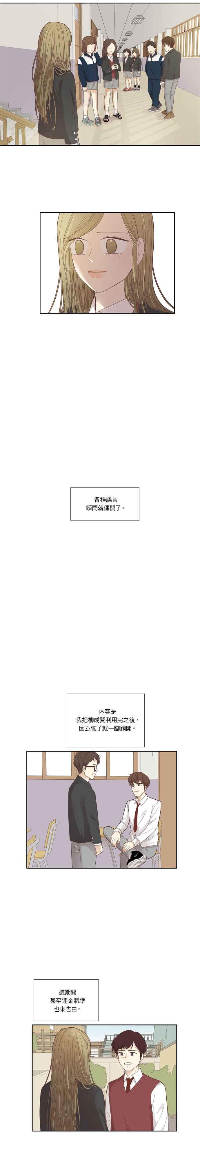 🍱少女的世界 [第172话] 国中(2) 第8页