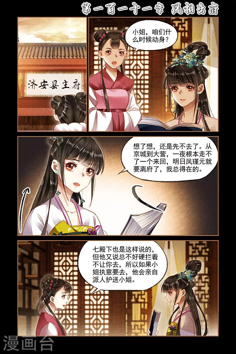 🍱神医嫡女 第111话 凤相出府 第1页
