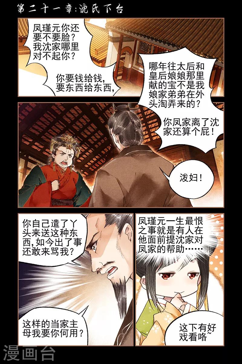 🍱神医嫡女 第21话 沈氏下台 第1页