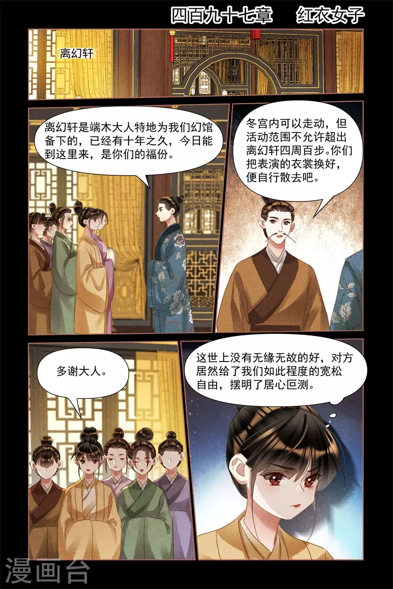 🍱神医嫡女 第497话 红衣女子 第2页