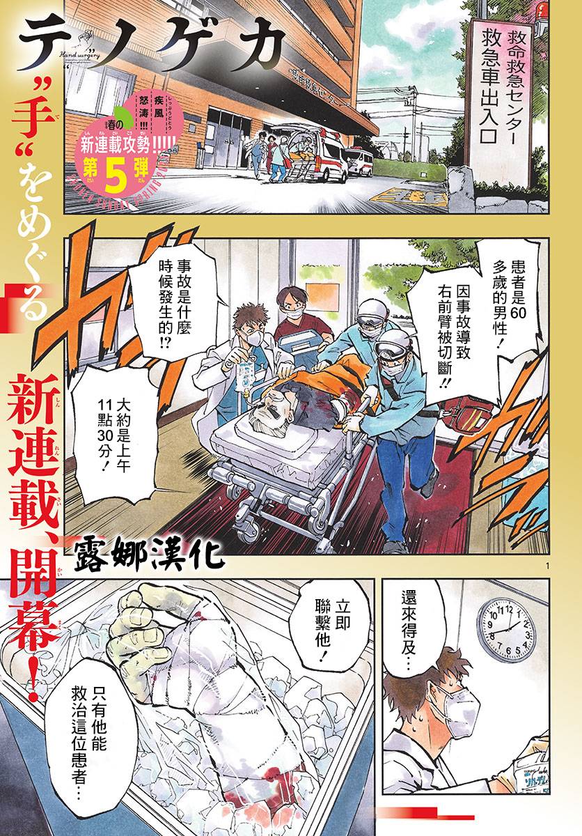 🍱手外科 第01话 第1页