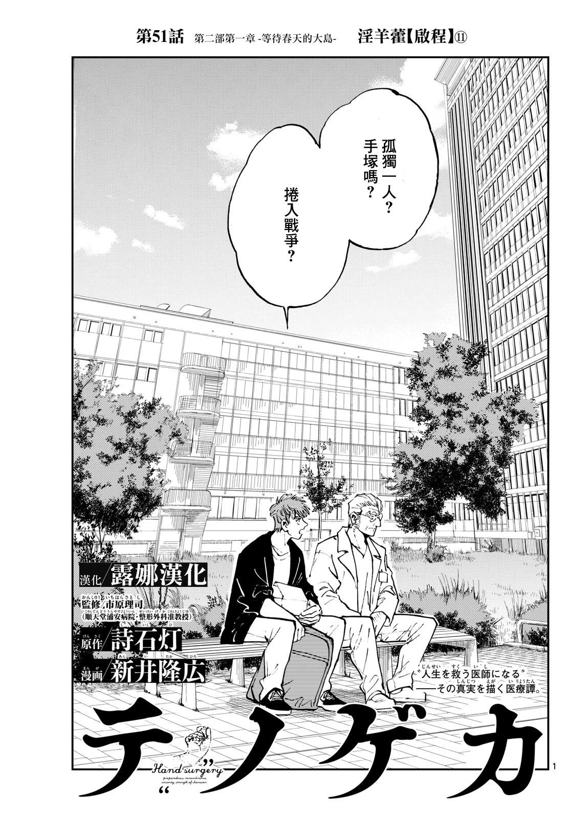 🍱手外科 第51话 第1页