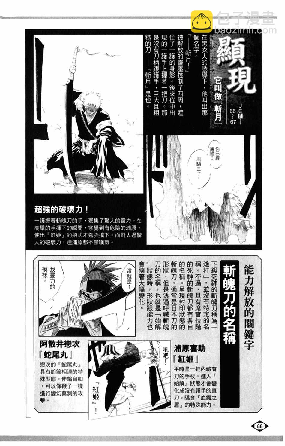 🍱死神 设定集02 第14页