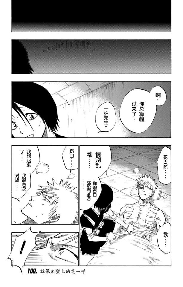 🍱死神/境·界【快】 第100话 就像岩壁上的花一样 第1页