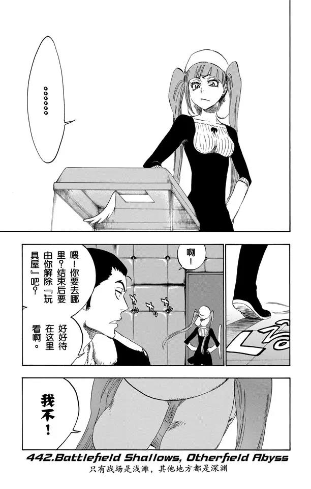🍱死神/境·界【快】 第442话 只有战场是浅滩，其他地方都是深渊 第8页
