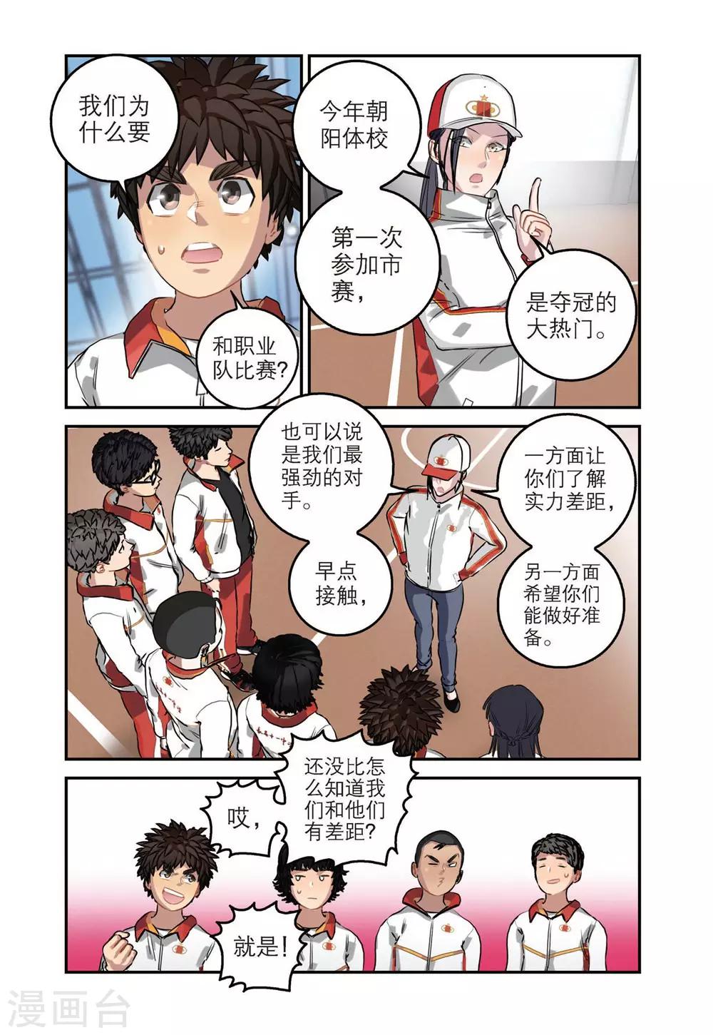 🍱速滑少年 第49话 宣布名单 第1页