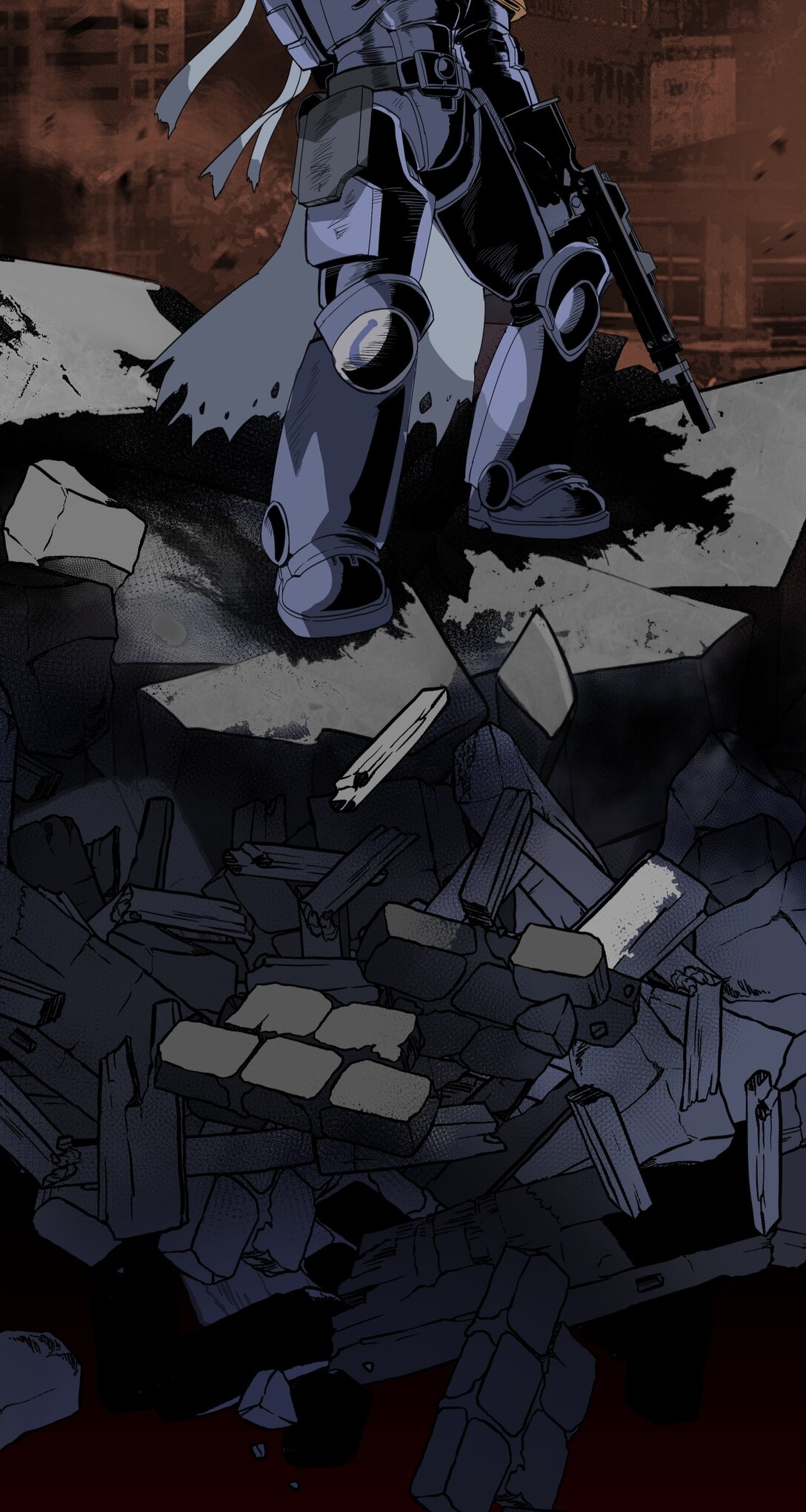 序章 4万年后的人类历尽浮沉， 建立了横跨银河的大帝国。-第1话