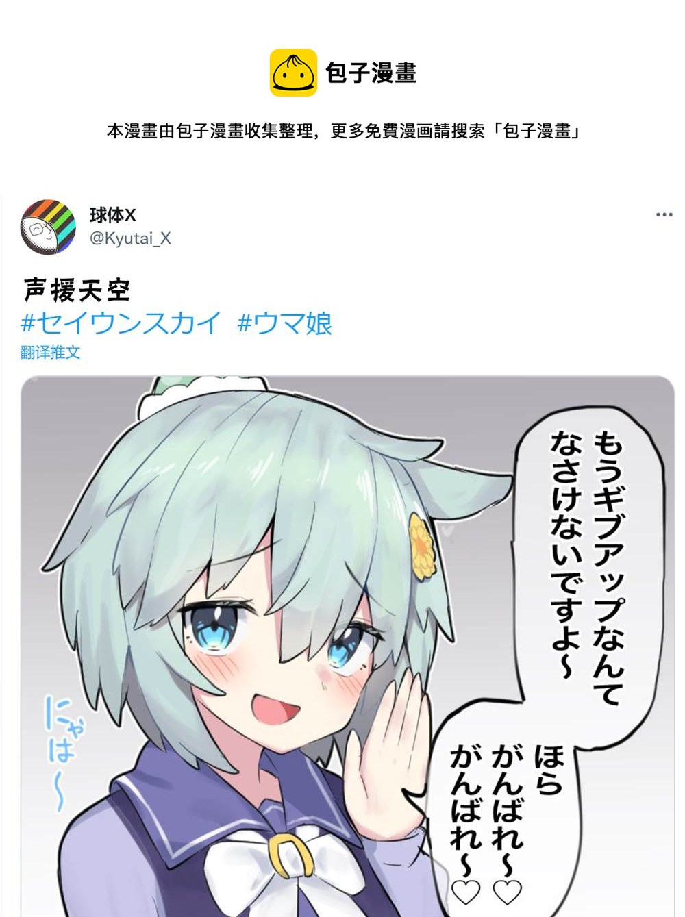 🍣推特赛马娘同人 声援星酱 第1页