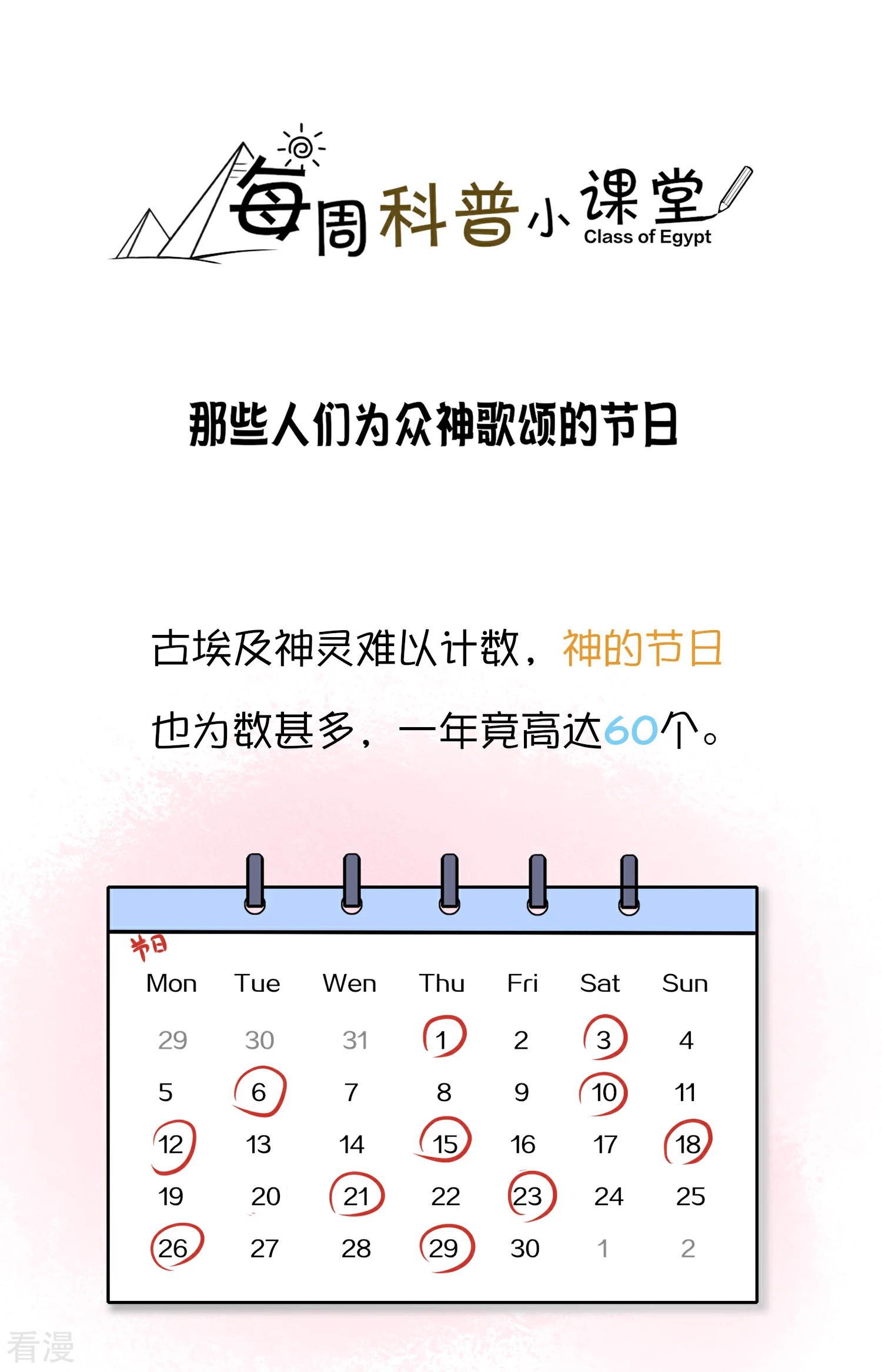 王的茶话会12 埃及节日知多少-第49话