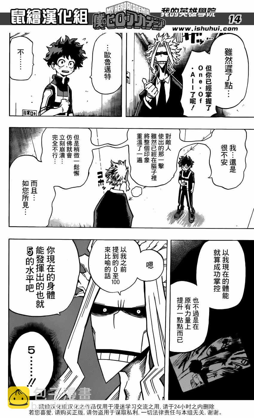 🍘我的英雄学园 第32话 第13页