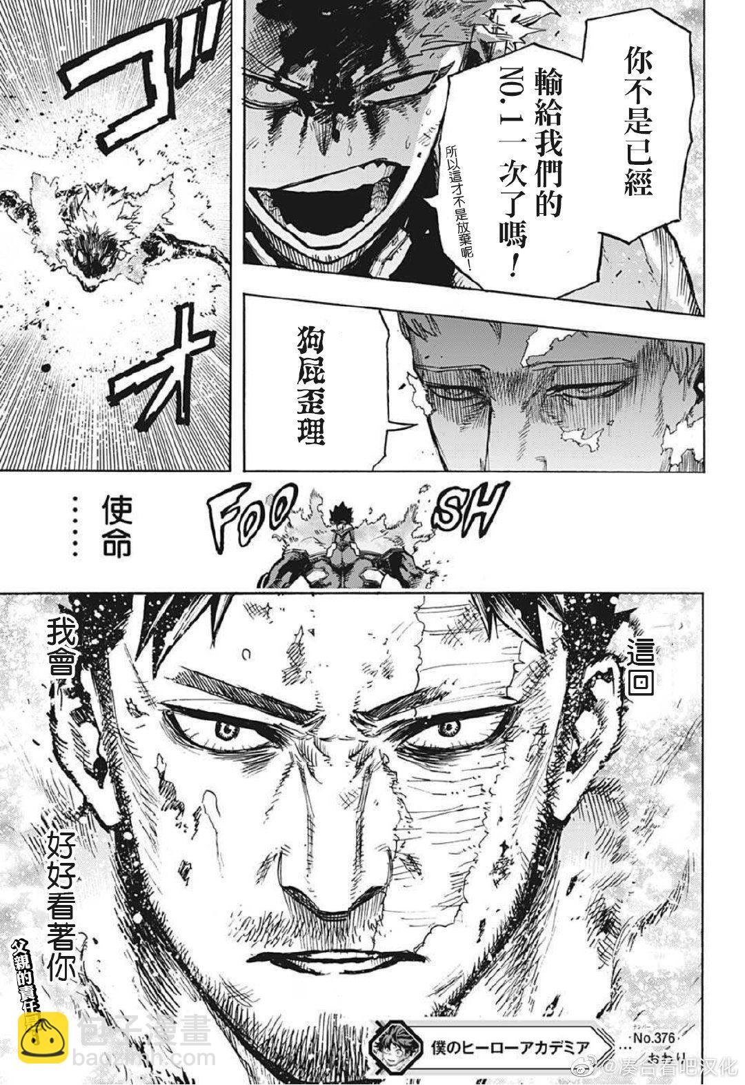 🍘我的英雄学园 第376话 花经风雨 第13页