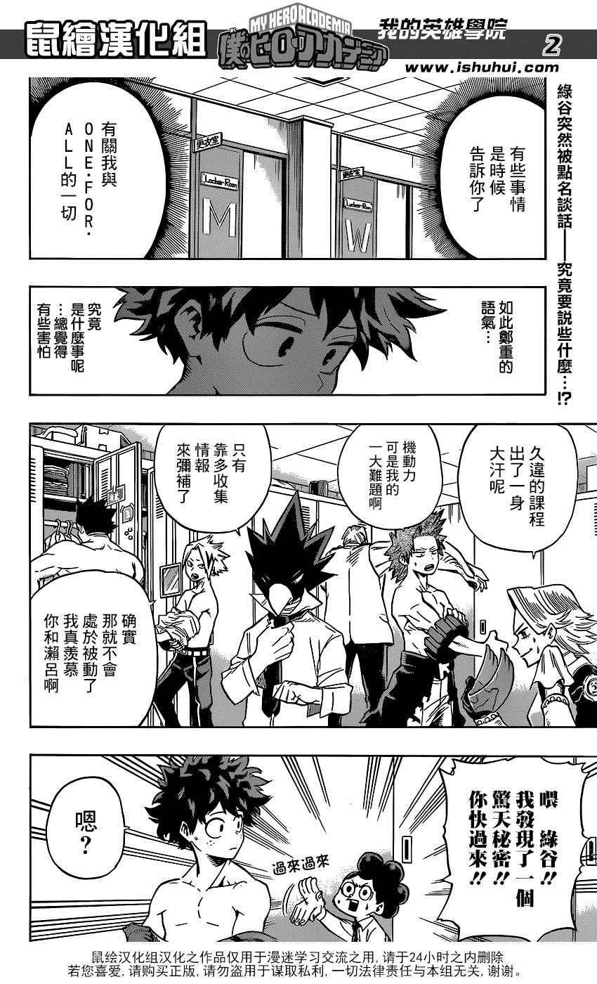 🍘我的英雄学园 第59话 第2页