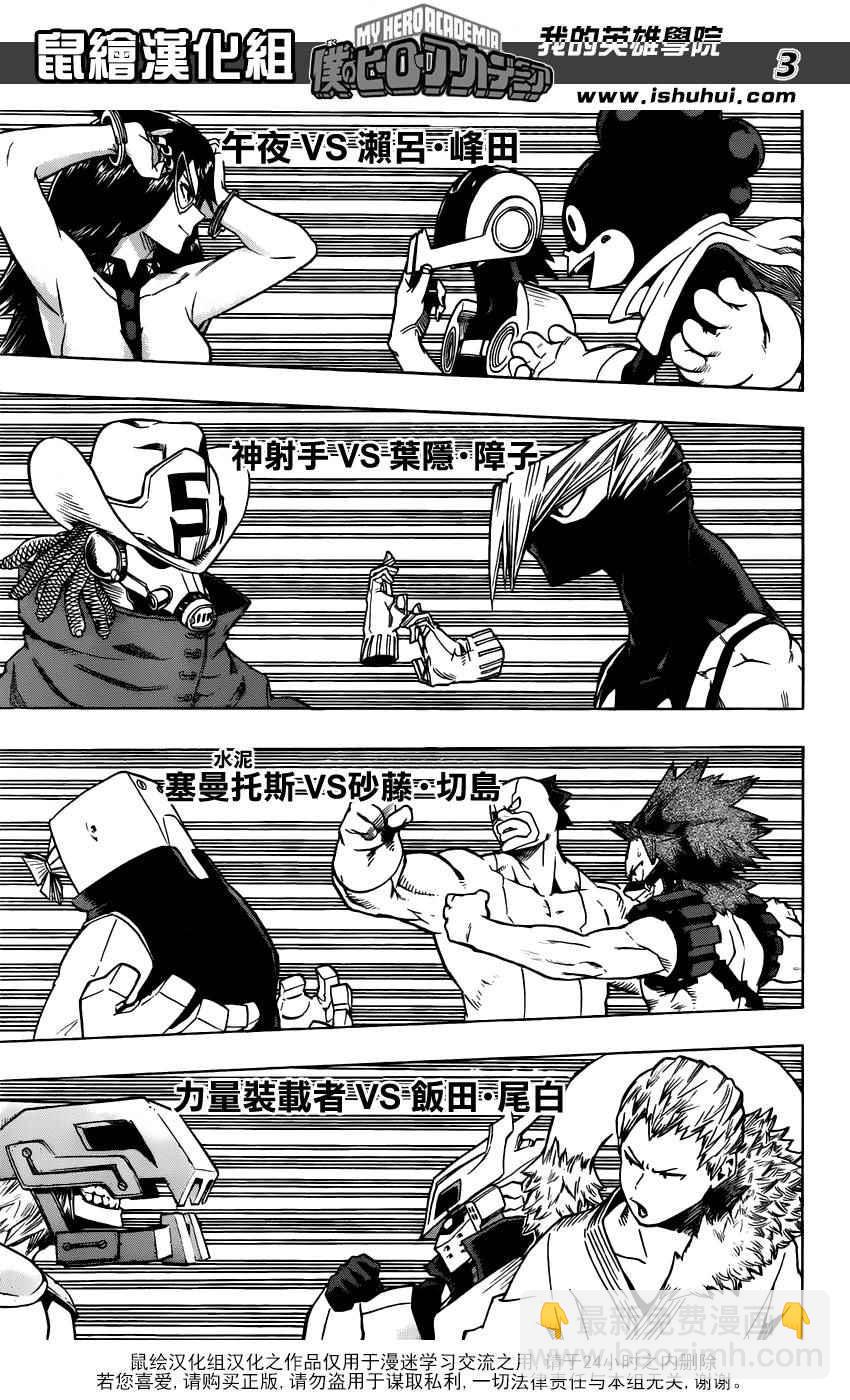 🍘我的英雄学园 第61话 第3页