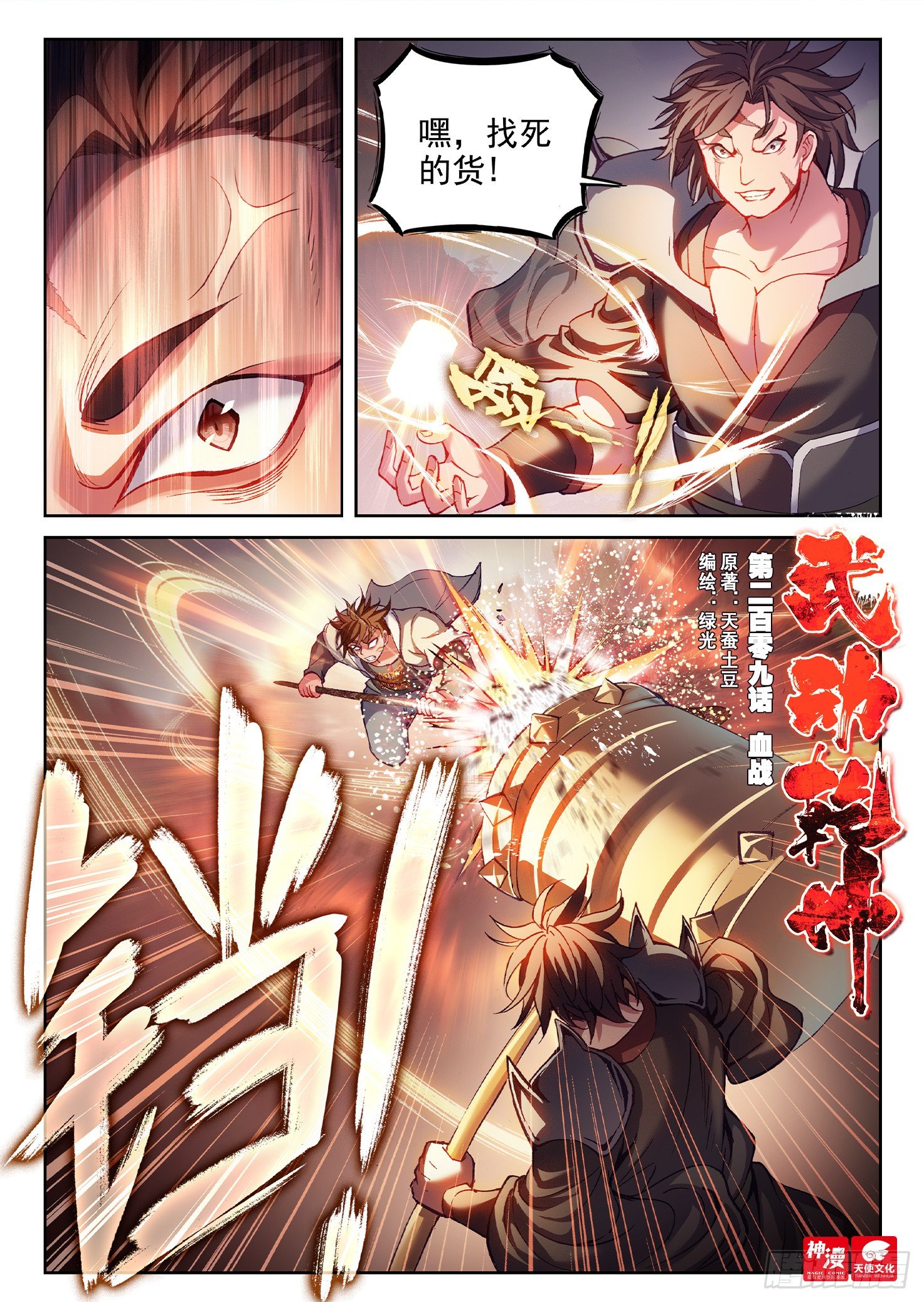 🍘武动乾坤 209 血战 第1页