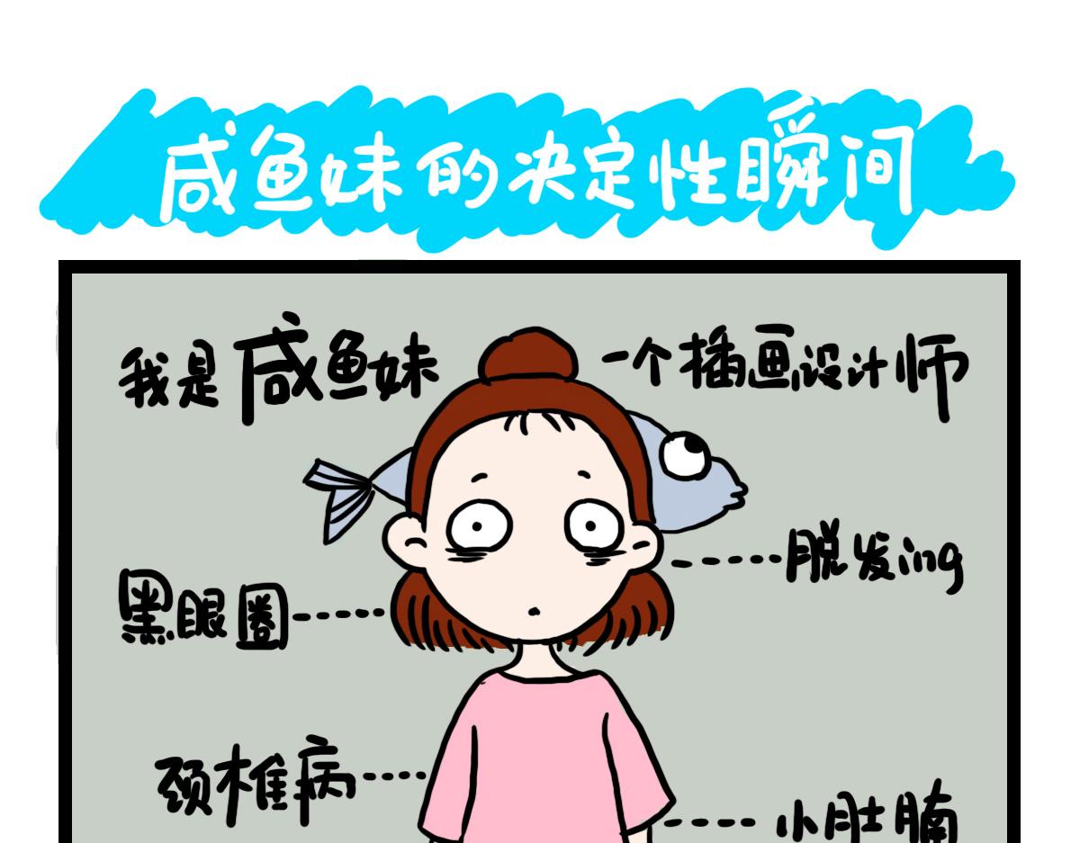 咸鱼妹的决定性瞬间！-第1话