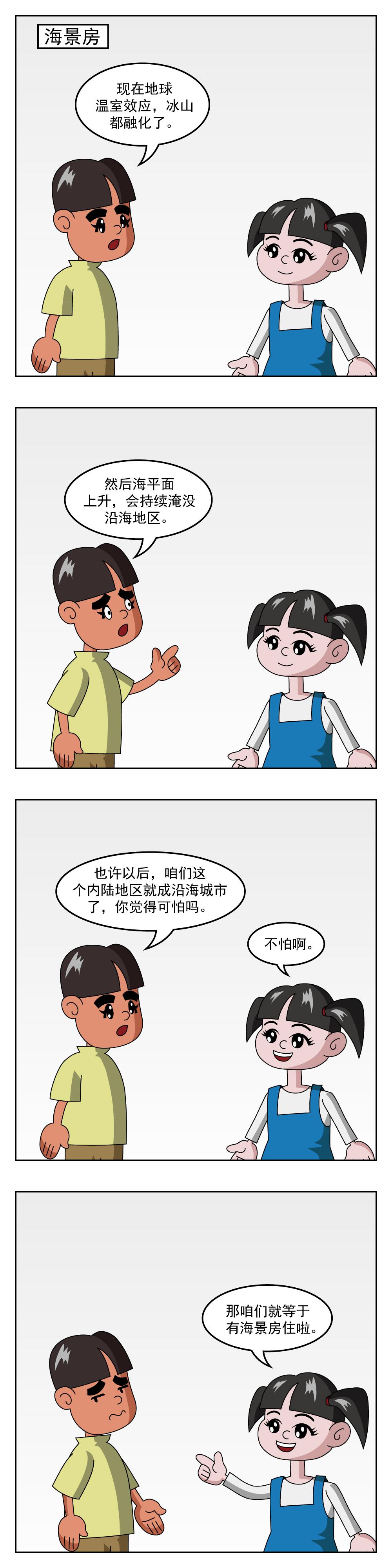 🍚小笑笑日記 第59话 海景房 第1页