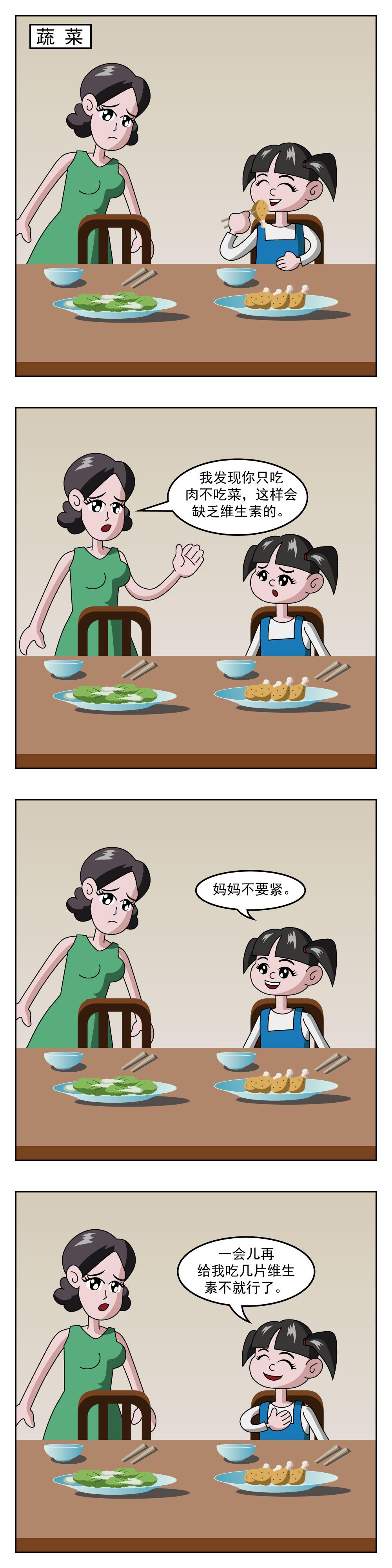 🍚小笑笑日記 第73话 蔬菜 第1页