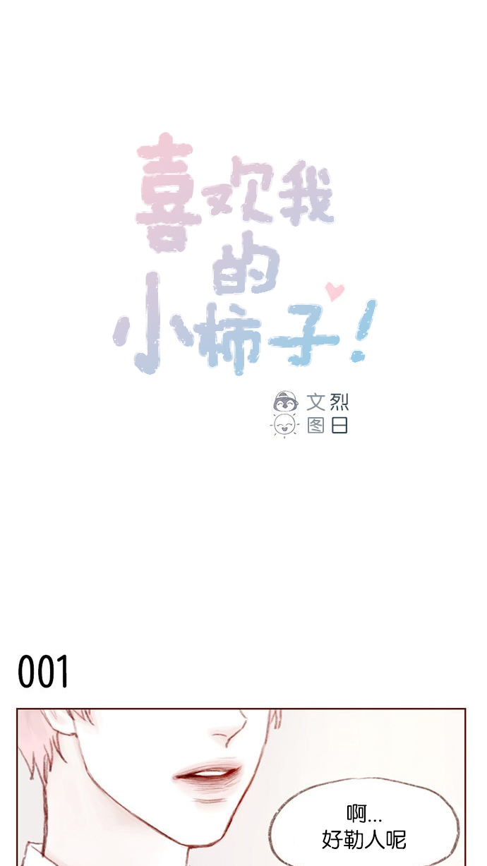 🍚喜欢我的小柿子 [第1话] 就是你这个小不点吗？ 第1页