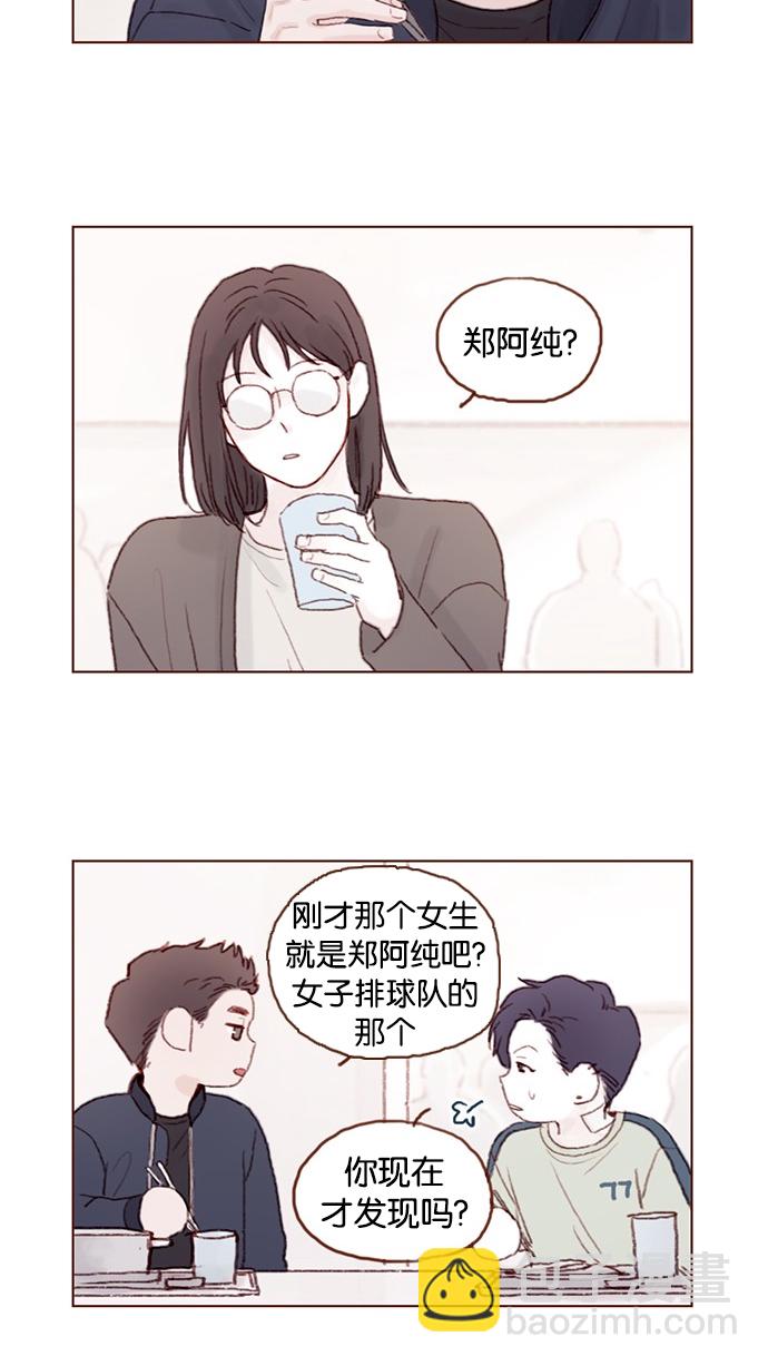 🍚喜欢我的小柿子 [第37话] 刚才那个女生就是郑阿纯吧？ 第13页