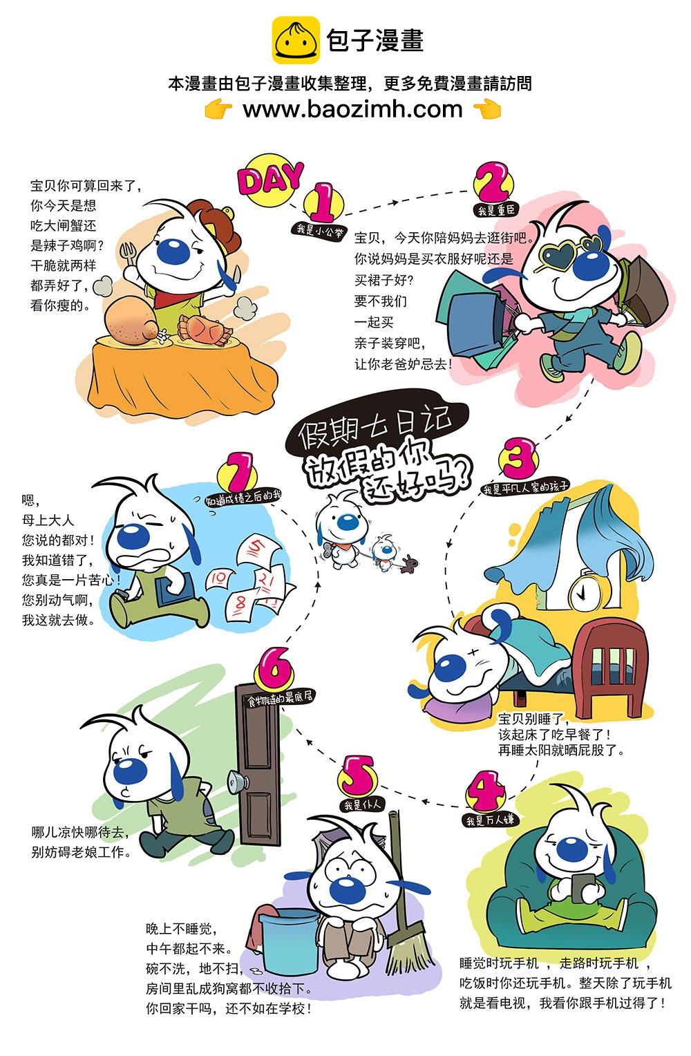 🍚辛巴狗日常漫画 日常1只有近视才懂的痛 第2页