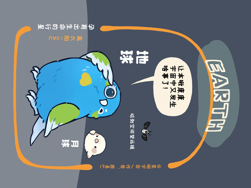 太阳系 一个星球都拟成鸟的太阳系长什么样？-第15话