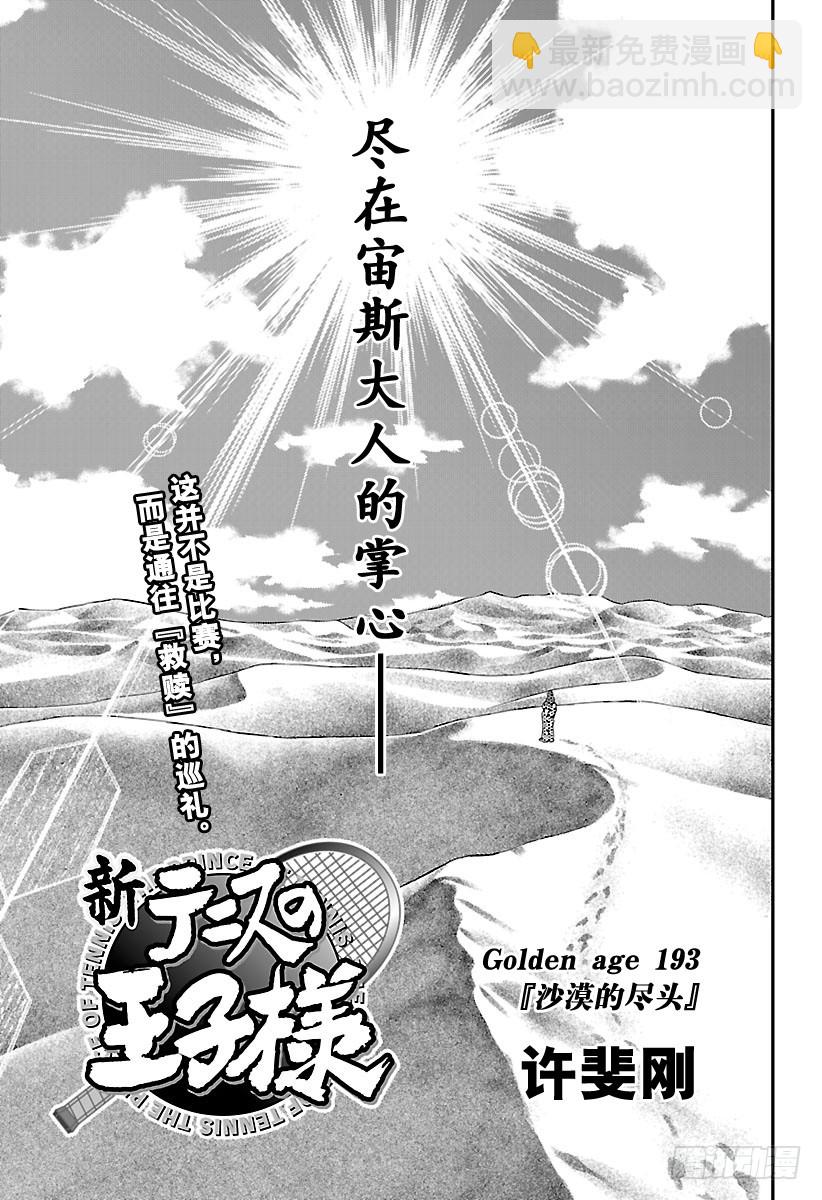 🍚新网球王子 第193话 沙漠的尽头 第3页