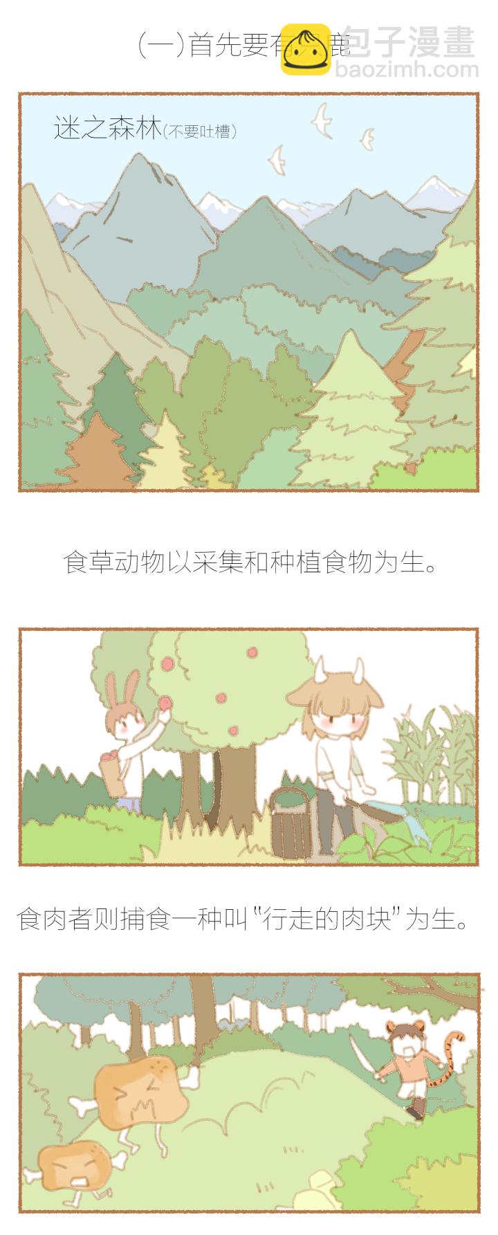 番外：哑巴鹿饲养方法1-3-第21话
