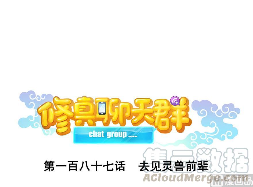 🍚修真聊天群 第187话 去见灵兽前辈 第1页