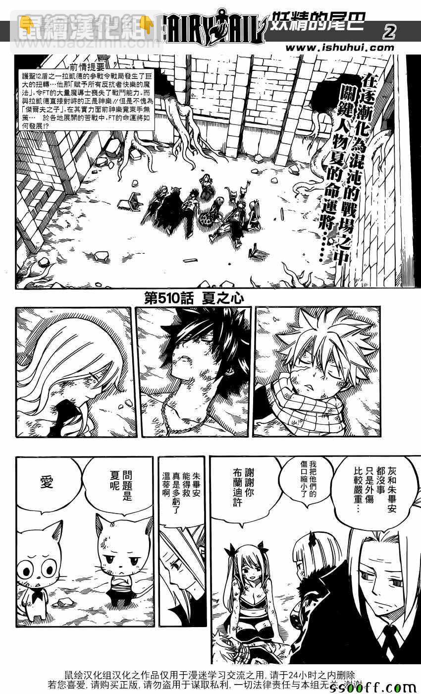 🍜妖精的尾巴 第510话 第2页
