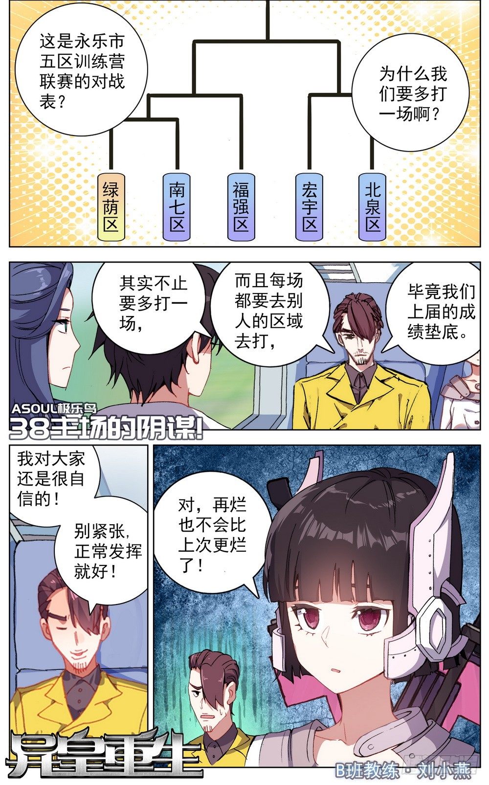 🍜异皇重生 038主场的阴谋 第1页