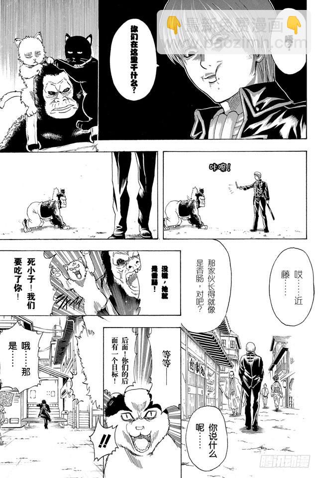 🍜银魂 第276话 不用喊“志村，你后面”，因为他已经注意到了呢！ 第13页