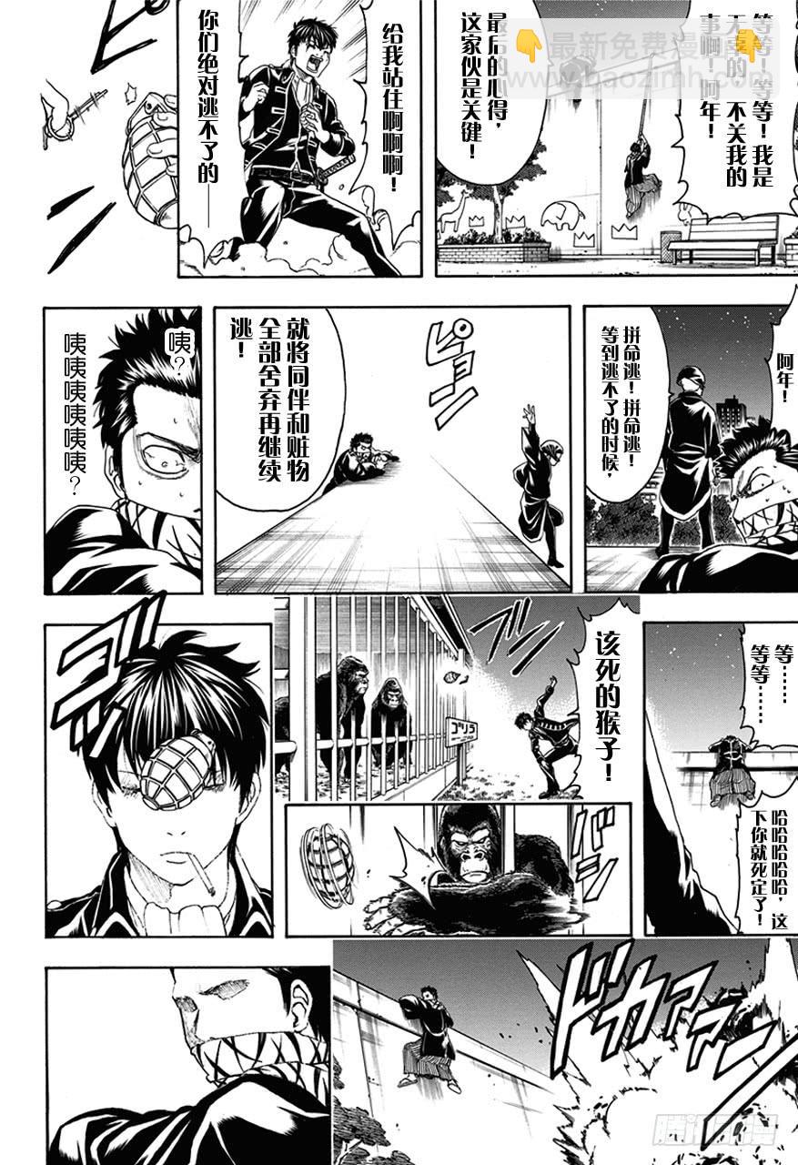 🍜银魂 第482话 盗贼的汉字恶意十足 第9页