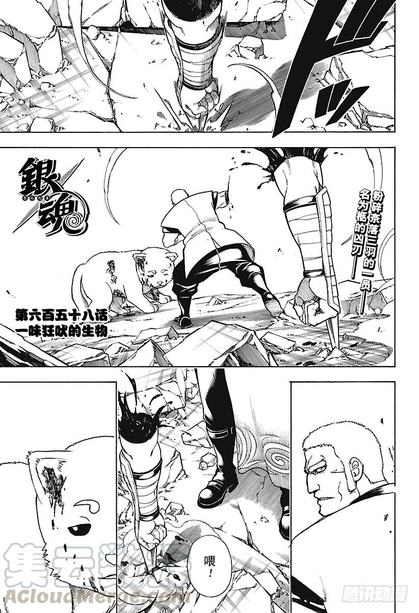 🍜银魂 第658话 一味狂吠的生物 第1页