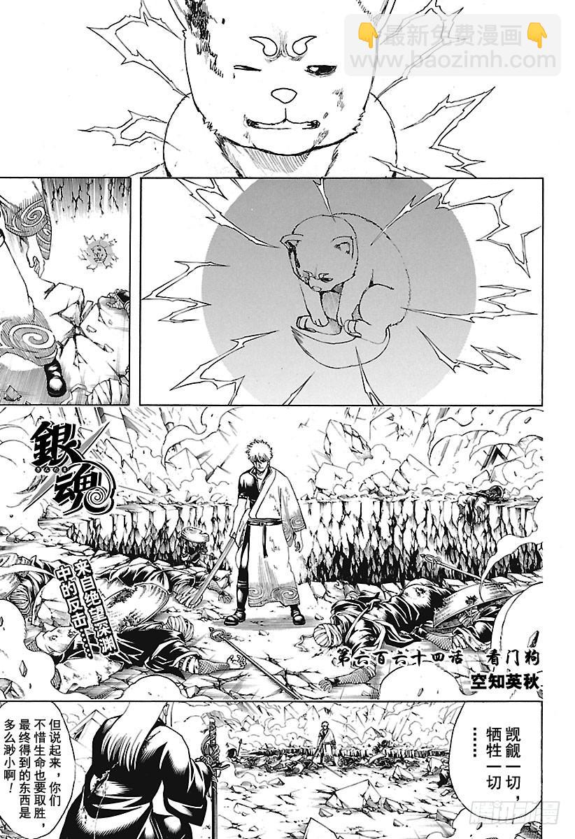 🍜银魂 第664话 看门狗 第3页