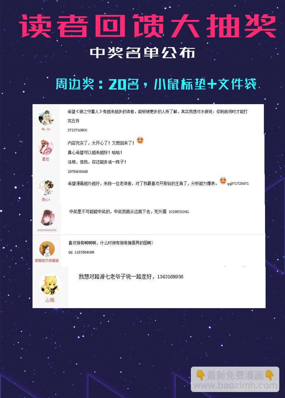 【获奖名单公布】-第471话