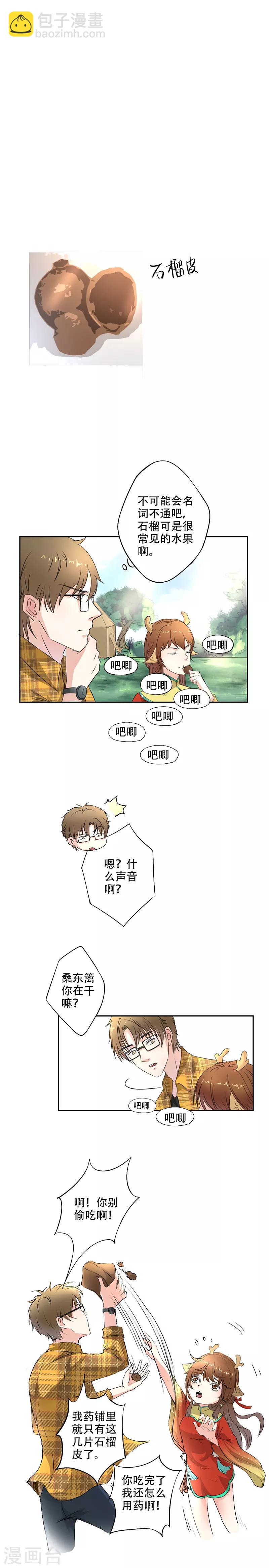 🍜异世界中药铺 第14话 石榴带皮吃的吗？ 第2页