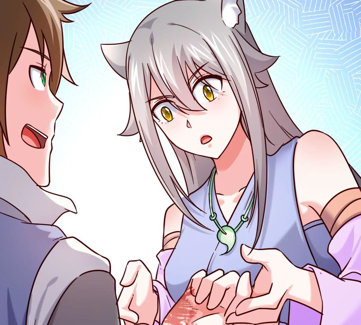 🍲在玄幻世界变成了一棵草？ 第042话 死到临头秀恩爱 第8页