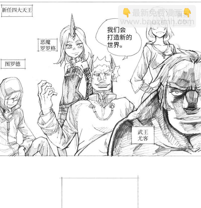 特别篇6 线稿大放送6-彩蛋(1/2)-第107话