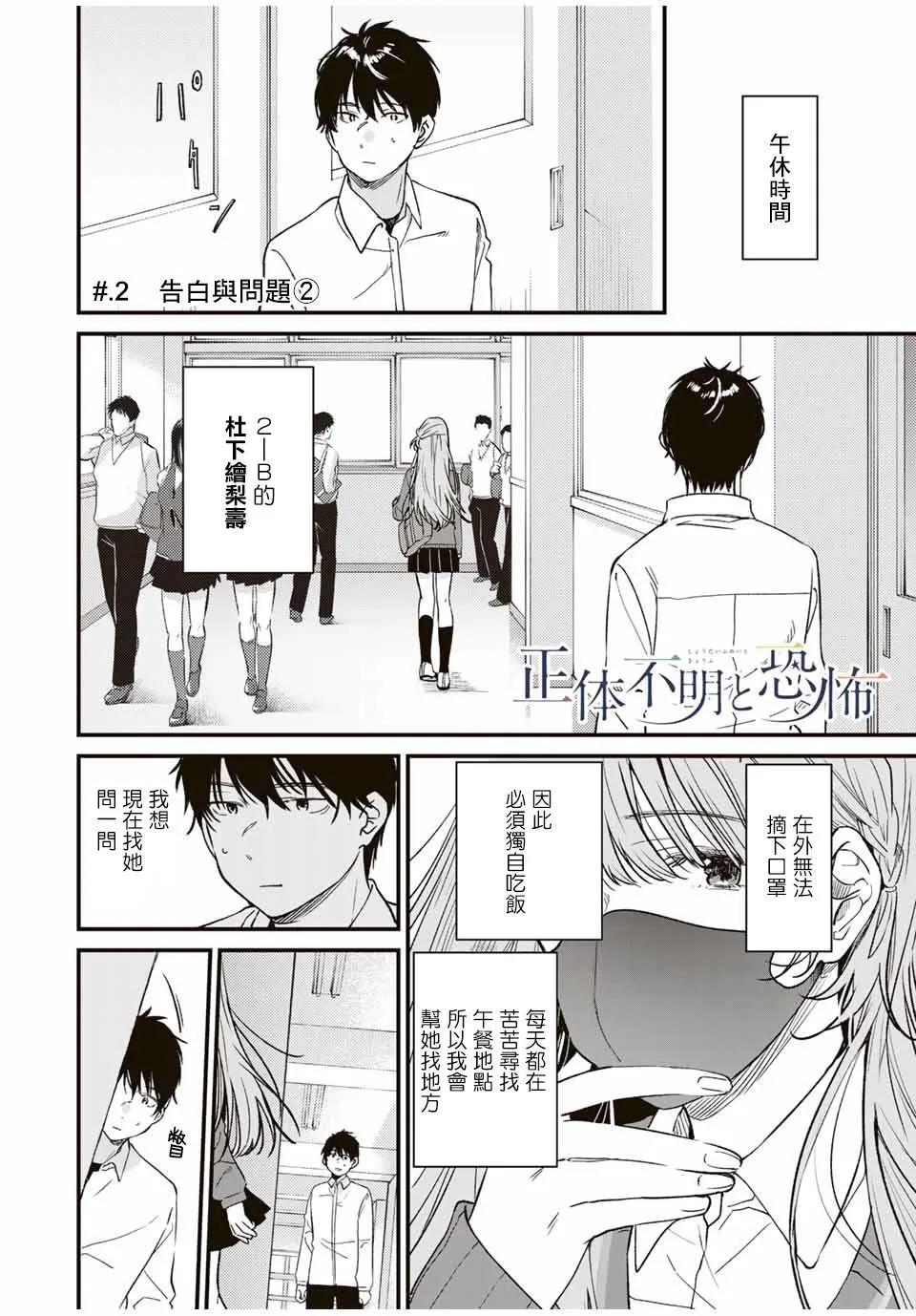 🍲正体不明与恐怖 第2.2话 第1页