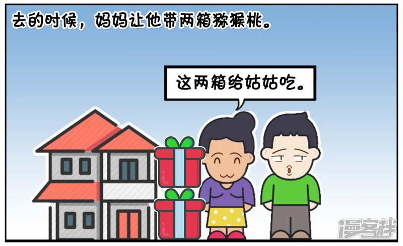 🍲子阳简笔画 子阳带着两箱猕猴桃去姑姑家 第2页